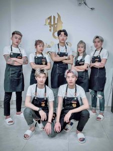 Những gương mặt thành viên của thương hiệu Hair Salon Hiếu Phạm