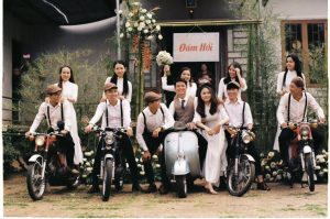 Hình ảnh đám hỏi trang phục áo dài truyền thống