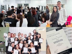Master makeup Yumi tham gia tu nghiệp tại Thái Lan