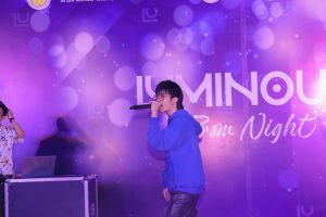 Nam Rapper KhangG-B trong đêm trình diễn âm nhạc