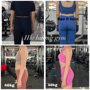 Sự thay đổi tích cực của các học viên khi đồng hành cùng gymer Hường Gym