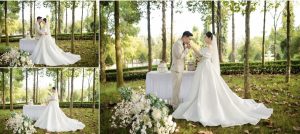Album ảnh cưới được chụp ngoại cảnh do San Bridal thực hiện 
