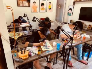 Lớp học xăm hình nghệ thuật được đào tạo bởi Tattooist Phạm Lâm