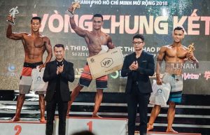 Vận động viên Phú Quý rạng danh tại cuộc thi thể hình