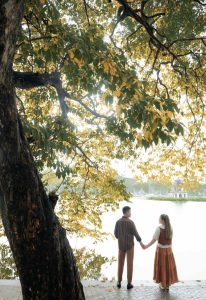 Mảnh ghép không thể thiếu của bộ ảnh cưới được thực hiện tại Hà Nội