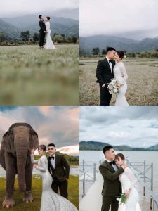 Buổi chụp hình ngoại cảnh của Tấn Art Wedding