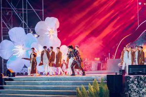 Michael Đoát tự tin trình diễn trên sân khấu Festival hoa Đà Lạt 2022