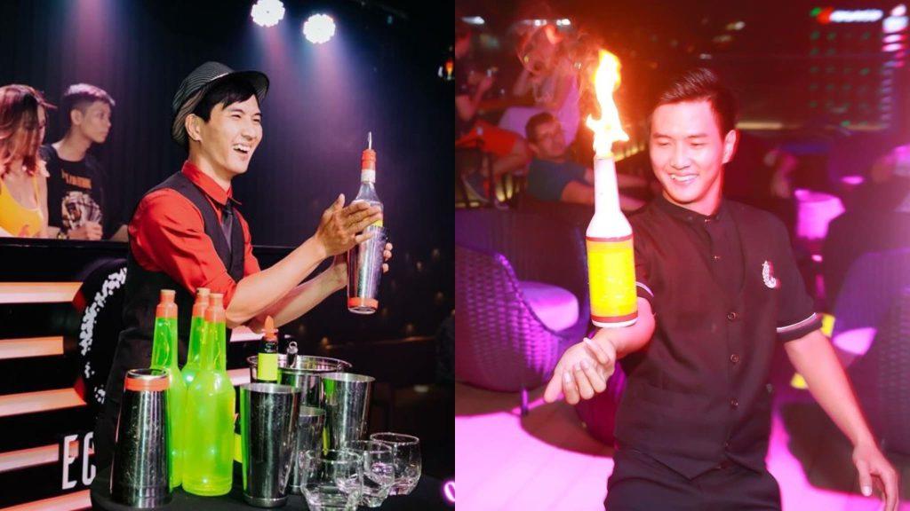 Phan Hoài Phương - Chú 10/MasterP/Tony Phương là các nghệ danh lần lượt tại quầy bar, đào tạo học viên và biểu diễn nghệ thuật