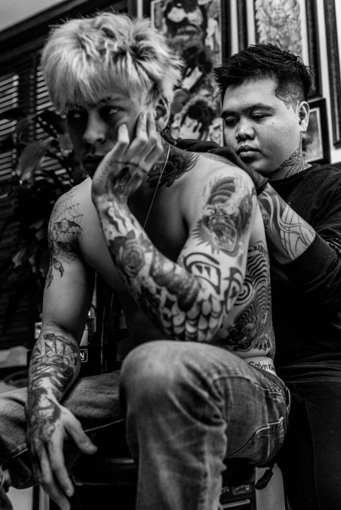 Tattooist Micky Nguyen - Founder The Hangout Tattoo Studio