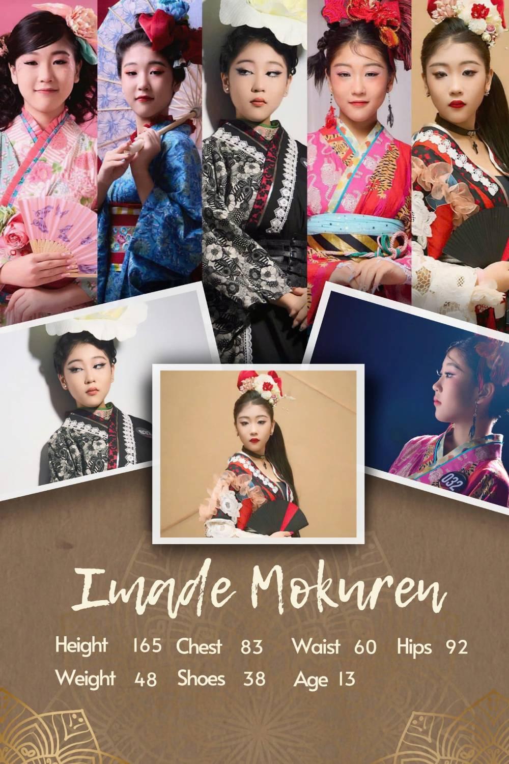 Siêu mẫu nhí Imade Mokuren – Ngôi sao tương lai của ngành mẫu Quốc Tế ...