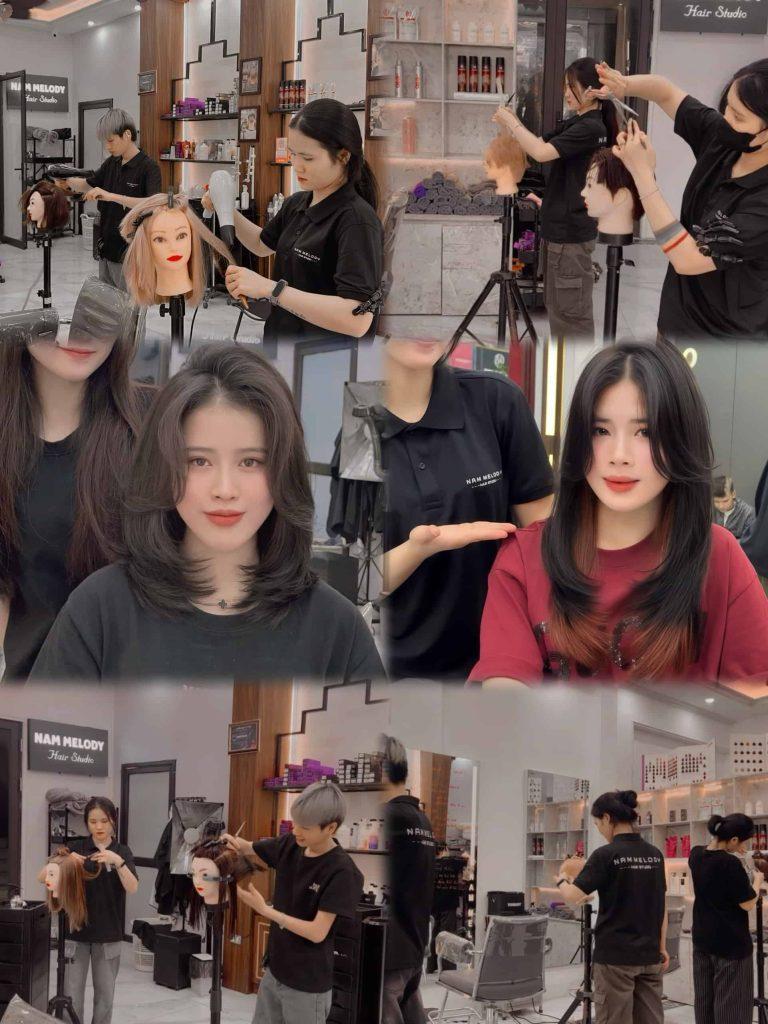 Lớp học thực chiến tại Nam Melody Hair Studio