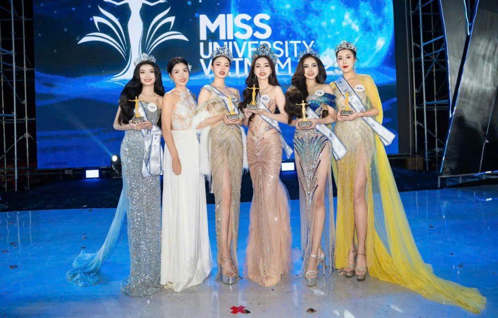 NTK Thiên Cẩm cùng top 5 Hoa hậu Sinh viên Việt Nam 2025