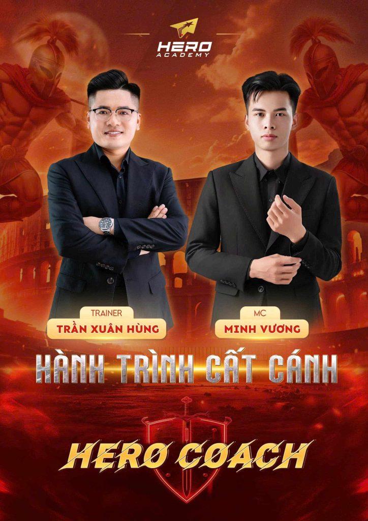 MC Minh Vương và người thầy Trần Xuân Hùng - ngọn lửa đam mê từ HERO Academy đã dẫn dắt anh trên hành trình kết nối hạnh phúc cho các cặp đôi