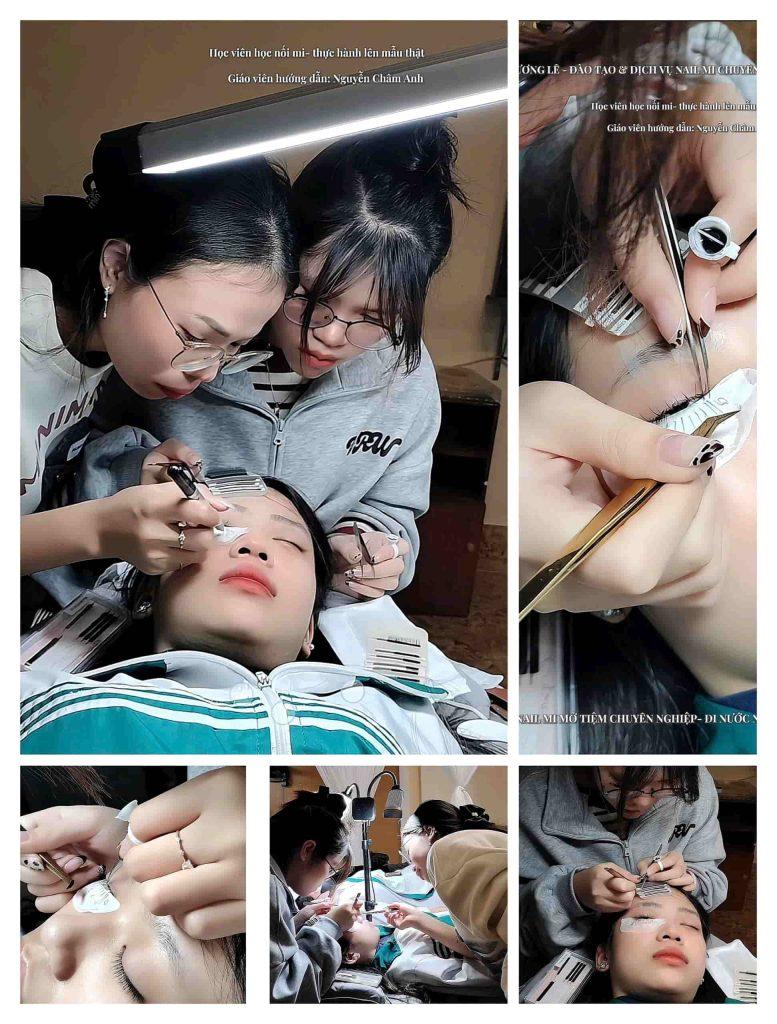 Nail Artist Phương Lê - giảng viên đào tạo nghề nail đã có hơn 15 năm kinh nghiệm trong ngành