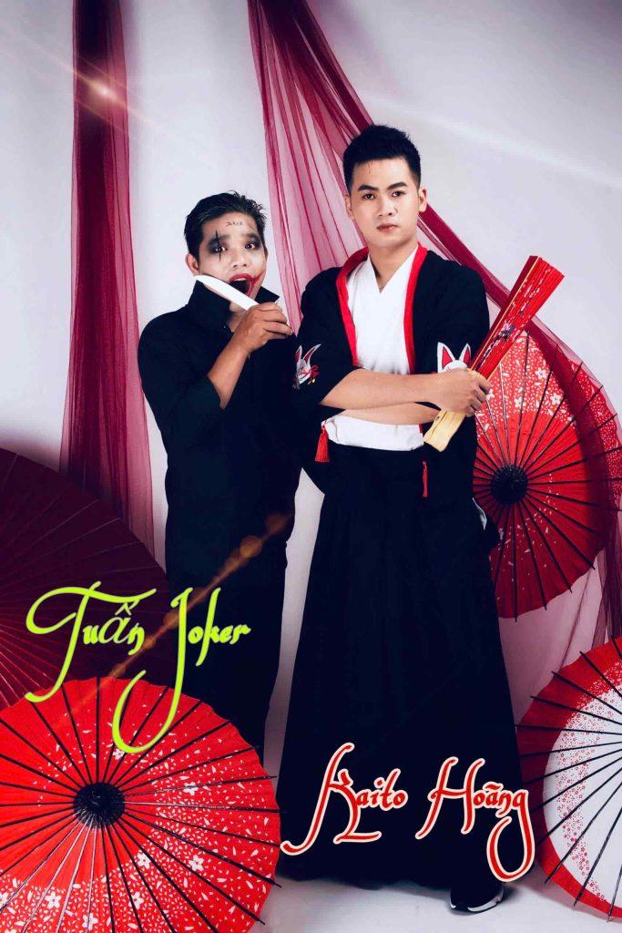 Nghệ sĩ xiếc Tuấn Joker cùng Ảo thuật gia Hoàng Đông