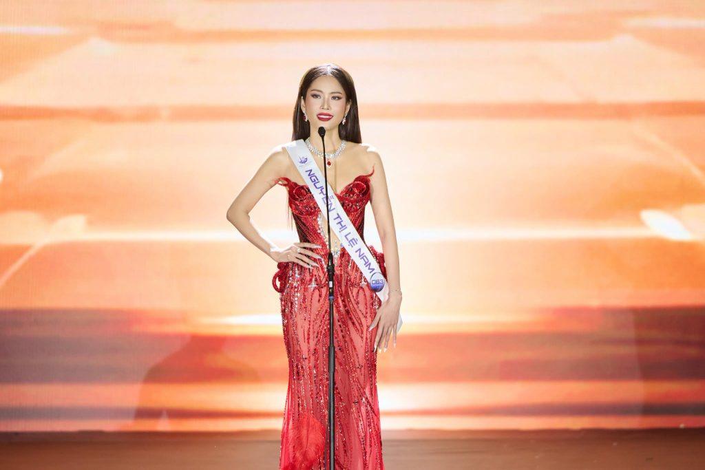 Nguyễn Thị Lệ Nam chính thức chạm tay vào vương miện Miss Cosmo TP.HCM 2026