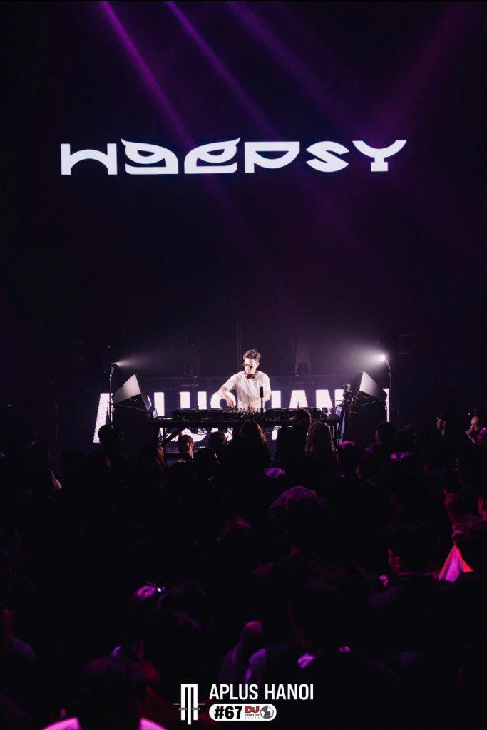 DJ Heepsy đã hoạt động trong lĩnh vực âm nhạc điện tử được hơn 6 năm