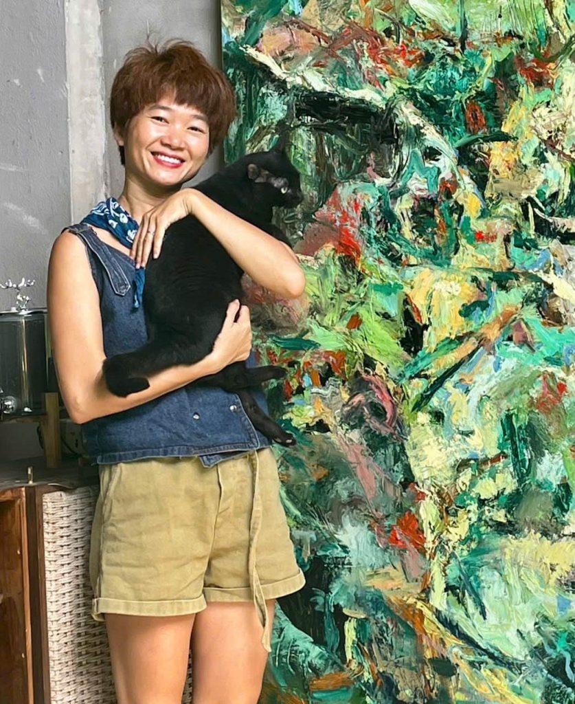 Giữ sự tò mò và tinh thần cởi mở, họa sĩ Hảo Huỳnh tiếp tục tìm kiếm những hướng đi mới trong hội họa